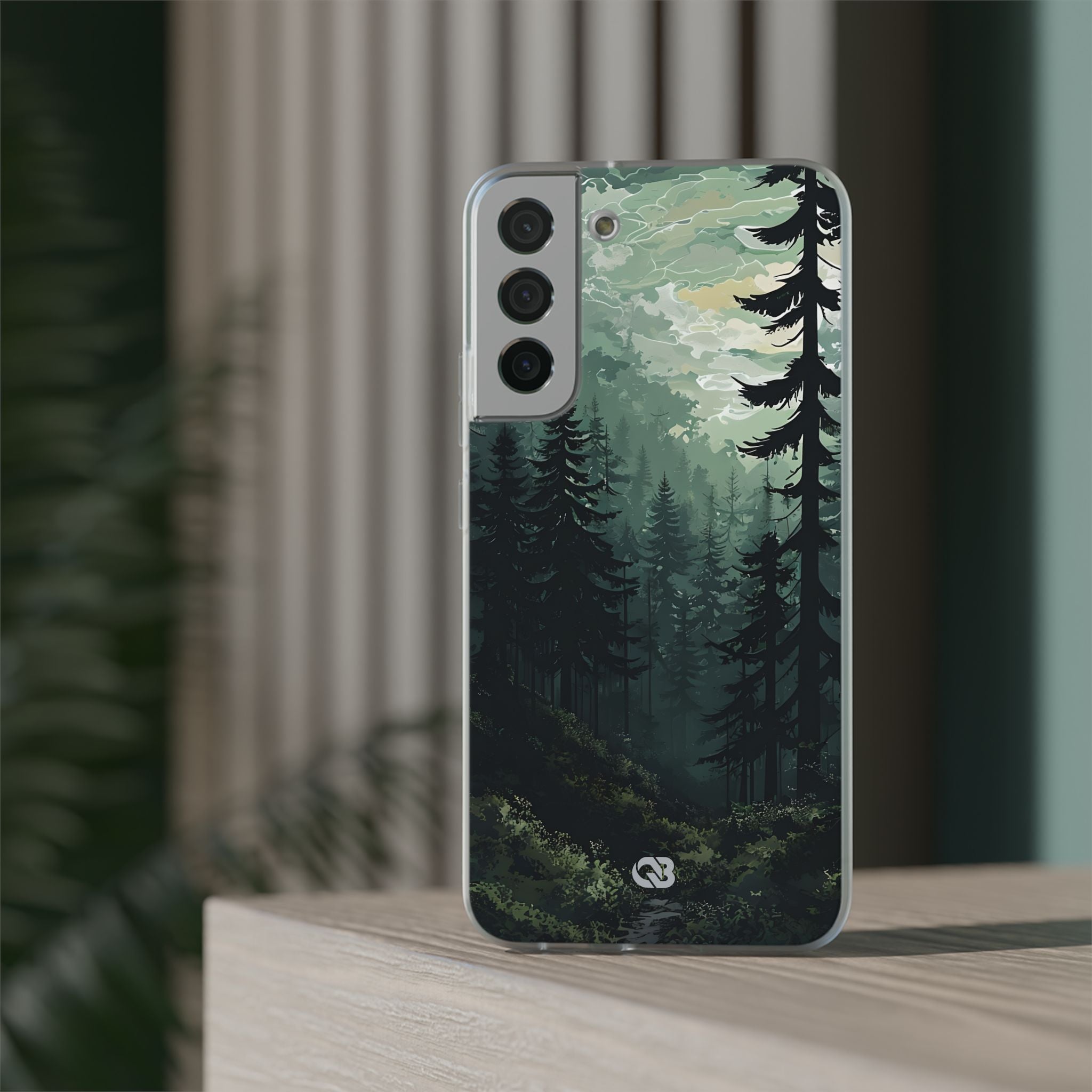 Misty Pine Shadow · Soft Handyhülle für Samsung