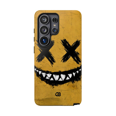 Gritty Ochre Smile · Tough Phone Case for Samsung