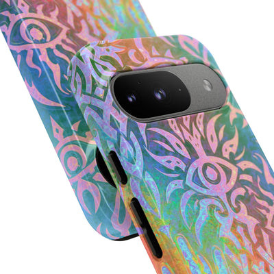 Chromatic Mystic Sigil · Tough Phone Case for Pixel ·  Blue