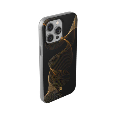 Gold Lite Phone Case for iPhone - Burnished Bronze Helix