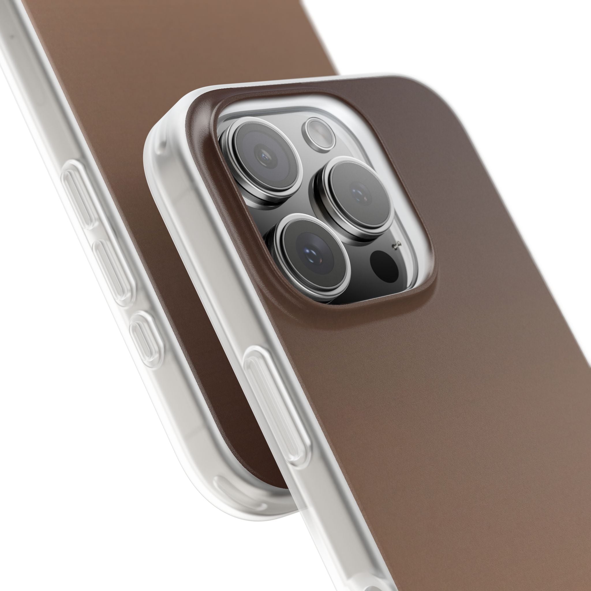 Brown Lite Phone Case for iPhone - Smoked Caramel Fade