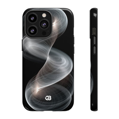 Luminous Vortex · Tough Phone Case for iPhone · Black