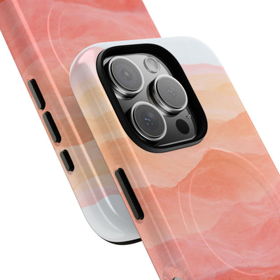 Alpenglow Ridge Vista · Tough 2.0 Magnetic Phone Case for iPhone · Orange