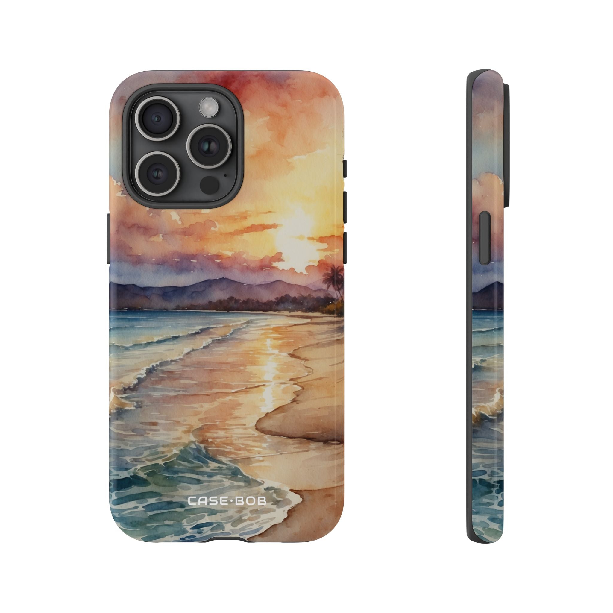 Sunset Reflection iPhone 15 Pro Max Case - Tough