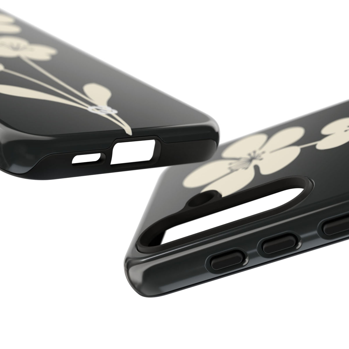 Nordic Blossom · Tough Phone Case for Samsung · Black