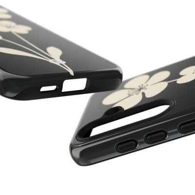 Nordic Blossom · Tough Phone Case for Samsung · Black