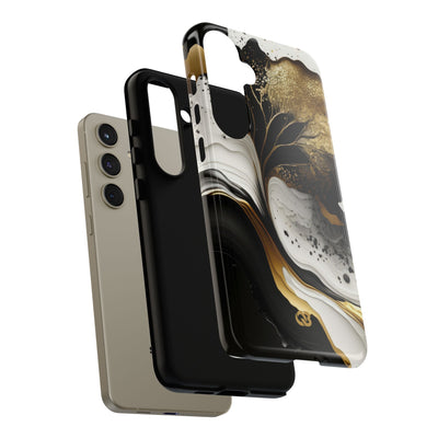 Molten Onyx Gold · Tough Coque de téléphone pour Samsung