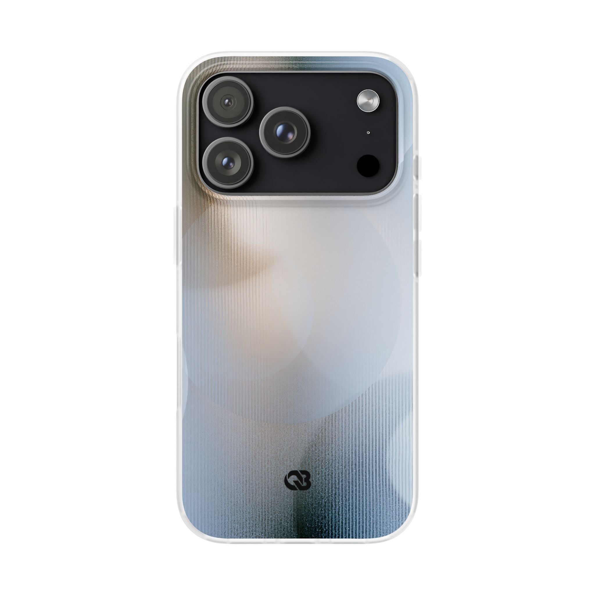 White Lite Phone Case for iPhone - Frosted Ribbed Sphere