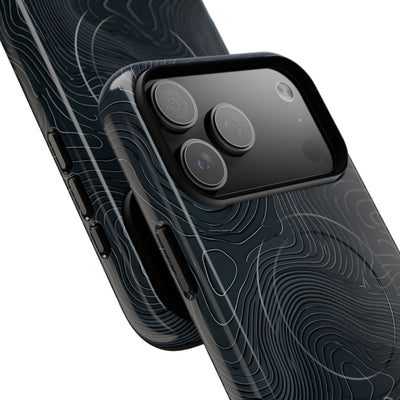 Obsidian Elevation · Tough 2.0 Magnetic Phone Case for iPhone · Black