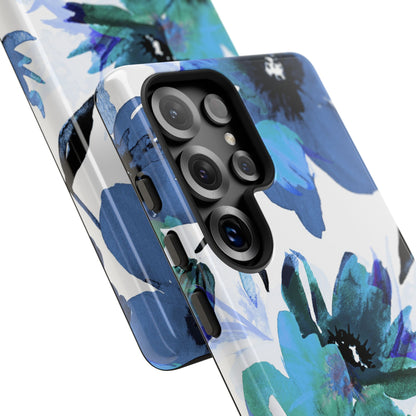 Blue Blossom Radiance Samsung S25 Ultra Case - Tough