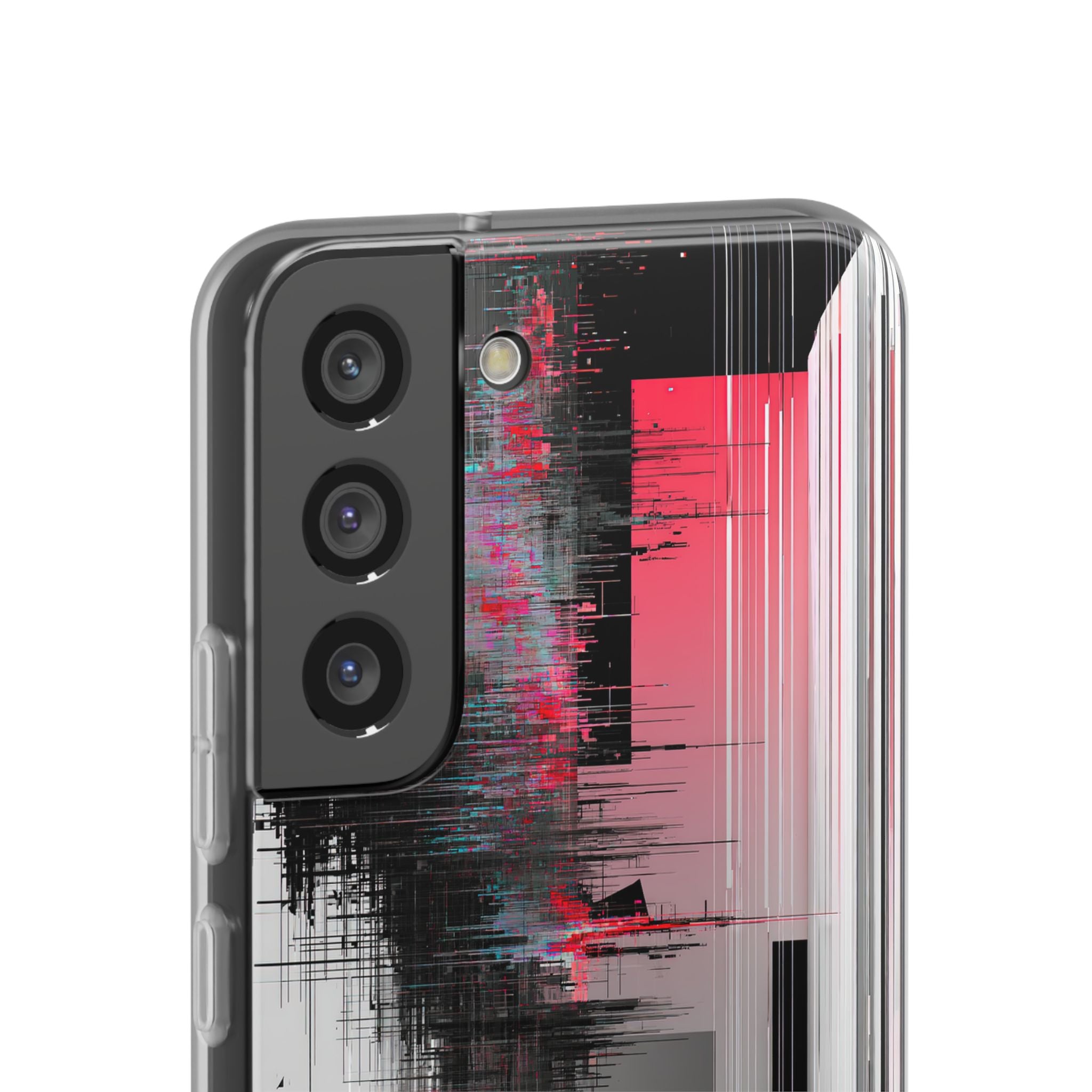 Black Lite Phone Case for Samsung - Crimson Data Leak
