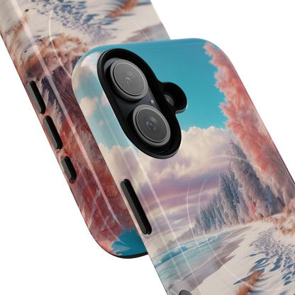 Snowy Footprints iPhone 16 Case - Tough+