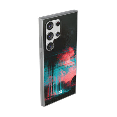 Digital Signal Drift · Lite Phone Case for Samsung · Black