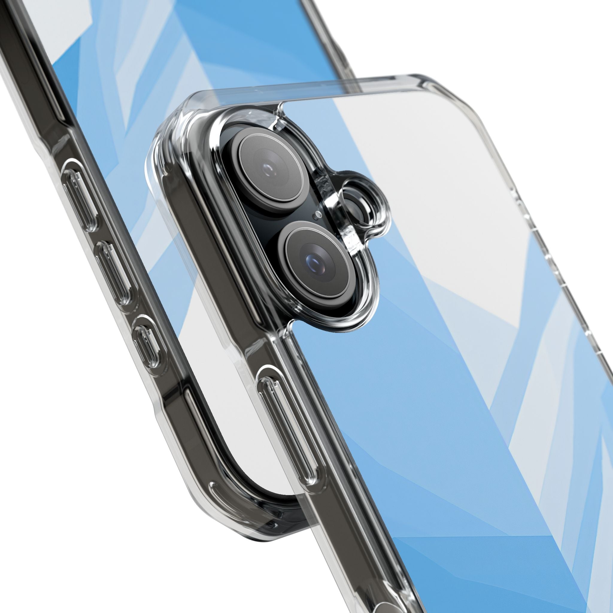 Blue Impact MagSafe Phone Case for iPhone - Arctic Glacial Ridge
