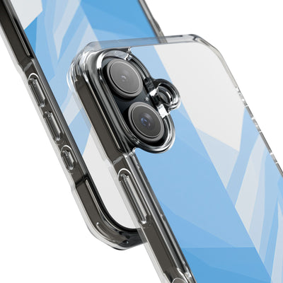 Blue Impact MagSafe Phone Case for iPhone - Arctic Glacial Ridge