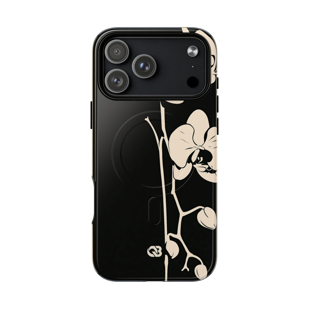 Nocturne Orchid · Tough 2.0 Magnetic Phone Case for iPhone · Black