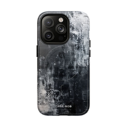 Texturiertes Blackscape iPhone 14 Pro Case - Tough+
