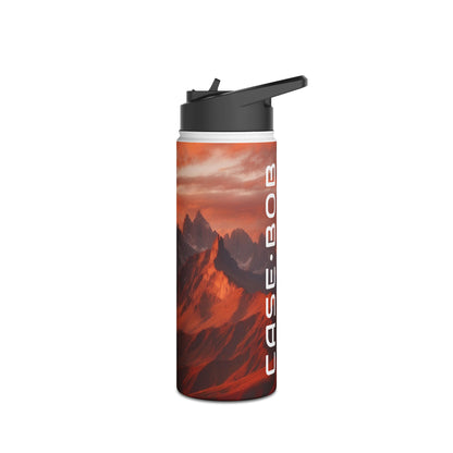 Sunset Peaks - Stainless Steel Water Bottle