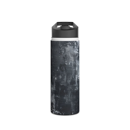 Midnight Brushstroke - Stainless Steel Water Bottle