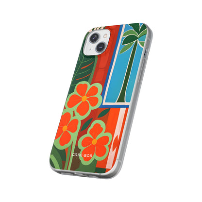 Orange Blossom Burst iPhone 14 Plus Case - Soft