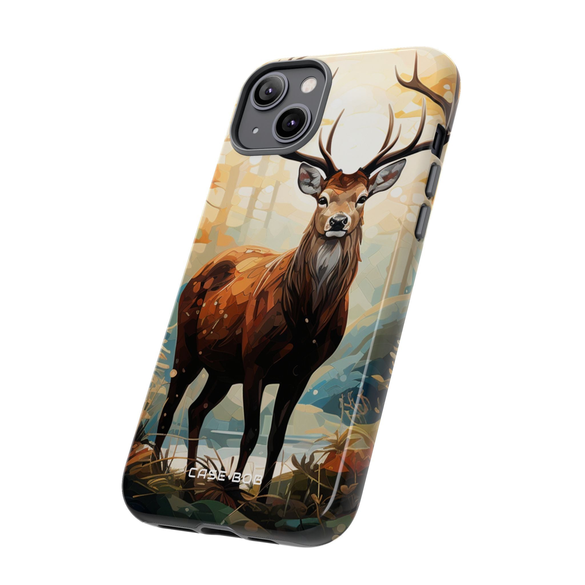 Glowing Stag iPhone 14 Plus Case - Tough - CASE•BOB