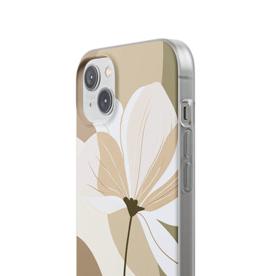 Beige Lite Phone Case for iPhone - Sage Linen Magnolia