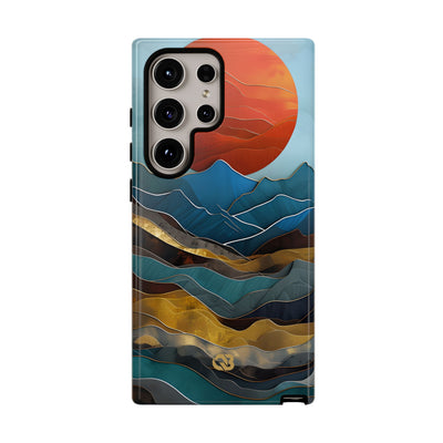 Molten Sun Peaks · Tough Phone Case for Samsung