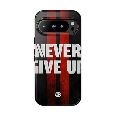 Crimson Grit Resolve · Tough Phone Case for Google Pixel