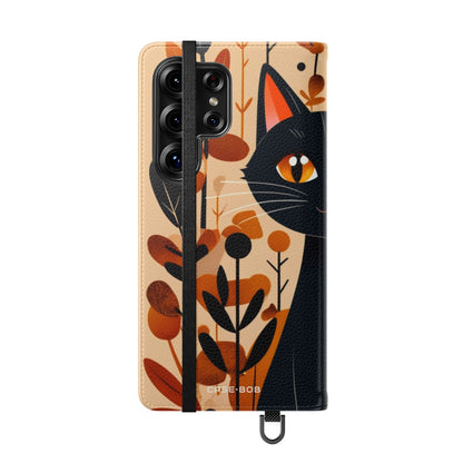 Midnight Gaze - Samsung S25 Ultra Case - Lompakkokotelo