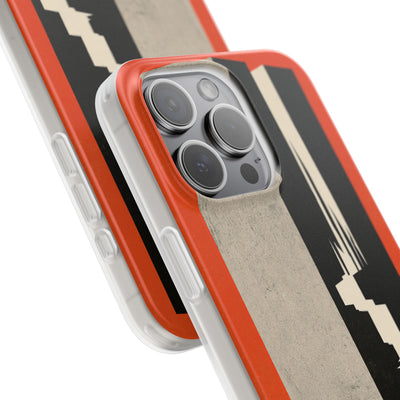 Orange Lite Phone Case for iPhone - Orange Monolith Rift