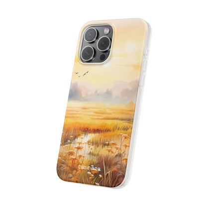 Glowing Sunrise iPhone 15 Pro Max Case - Soft