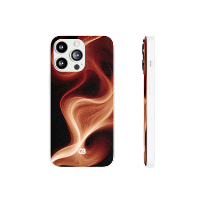 Solar Ember Flow · Lite Phone Case for iPhone ·  Orange