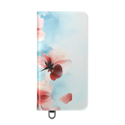 Pink Bloom Drift - Samsung S25 Case - Lompakko