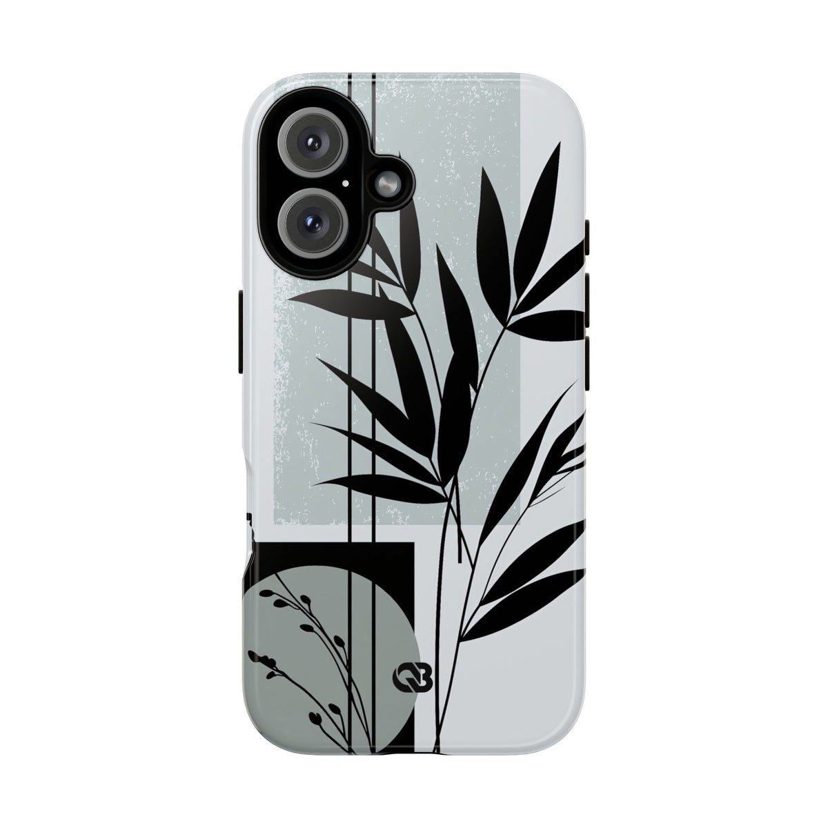 Zen Bamboo Silhouette · Tough Phone Case for iPhone · Green
