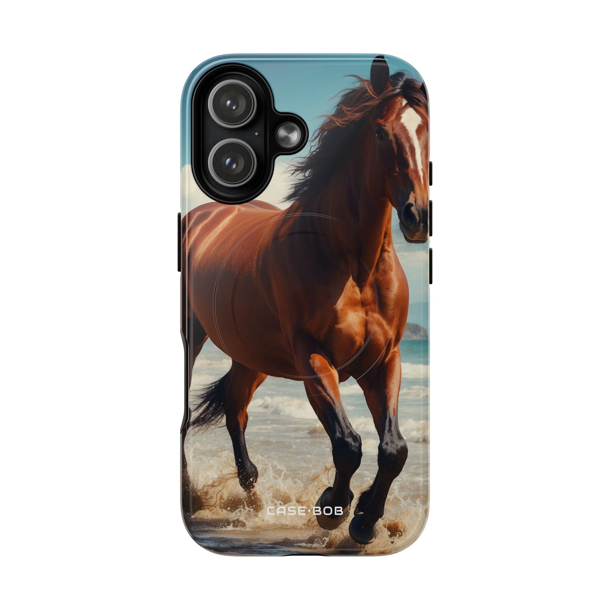 Blazing Horse iPhone 17 Case - Tough+ - CASE•BOB