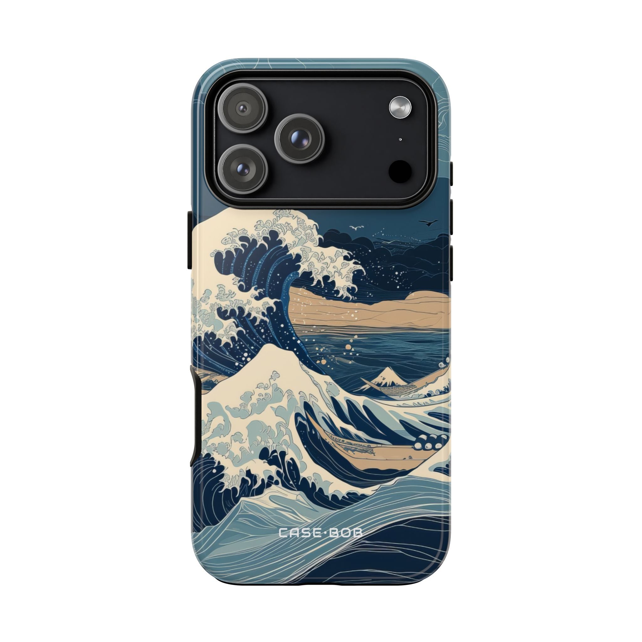 Cresting Blue Wave iPhone 17 Pro Max Case - Tough - CASE•BOB