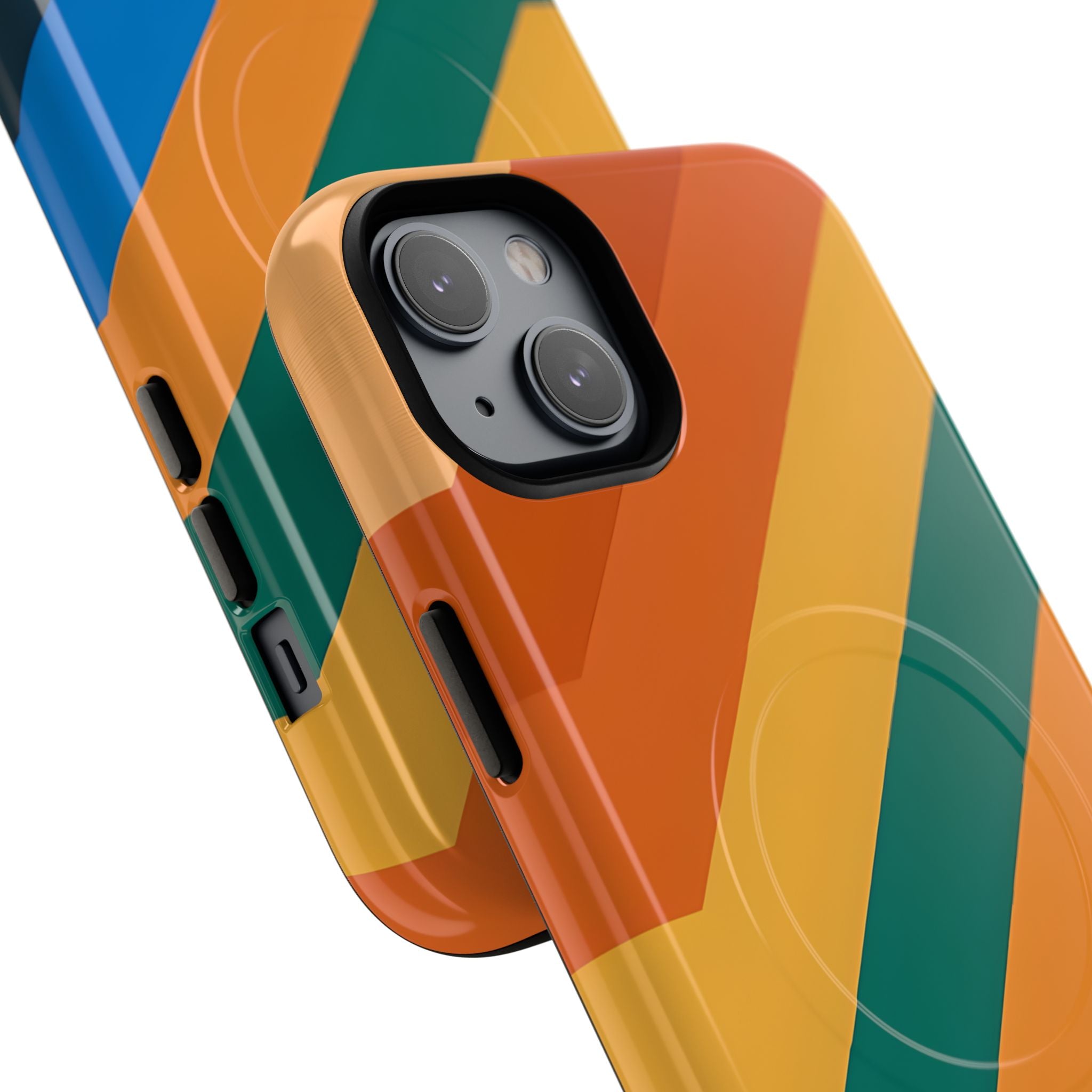 Retro Ridge Lines · Tough+ Magsafe