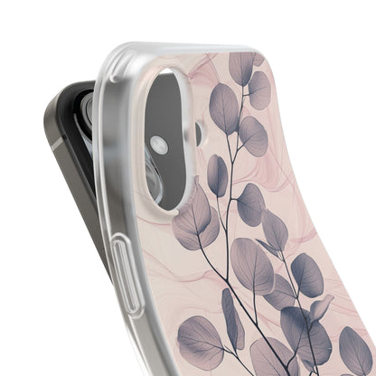 Vævet blad hvisken iPhone 16 Cover - Blød