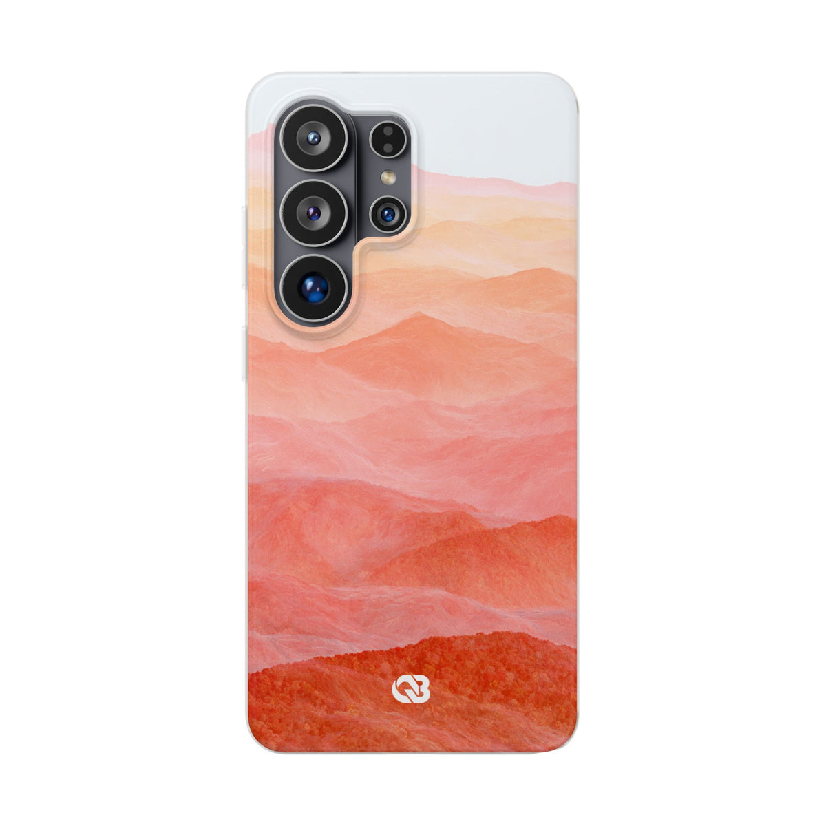Alpenglow Ridge Vista · Lite Phone Case for Samsung · Orange