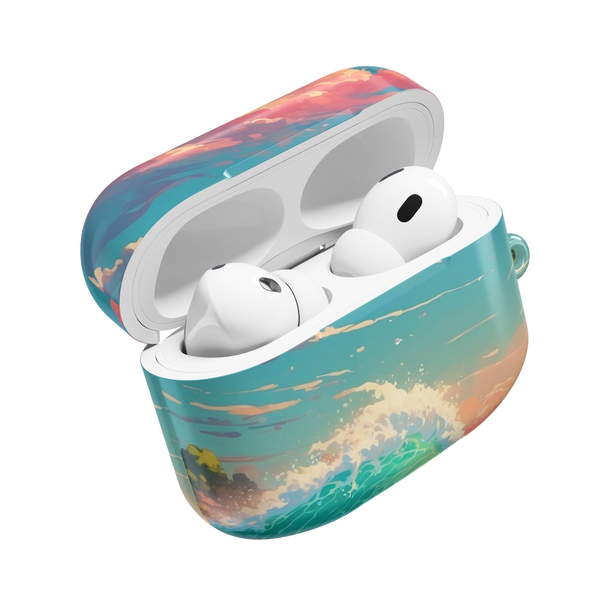 Sunset Wave - AirPods Case