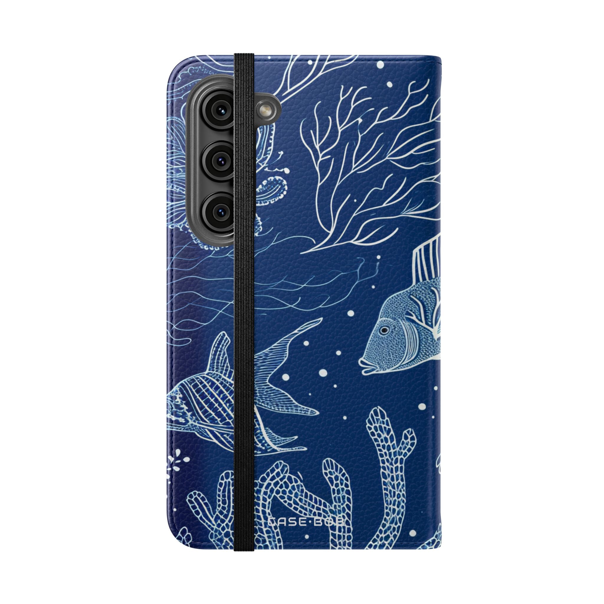 Blue Scale Reef - Samsung S23 Case - Wallet