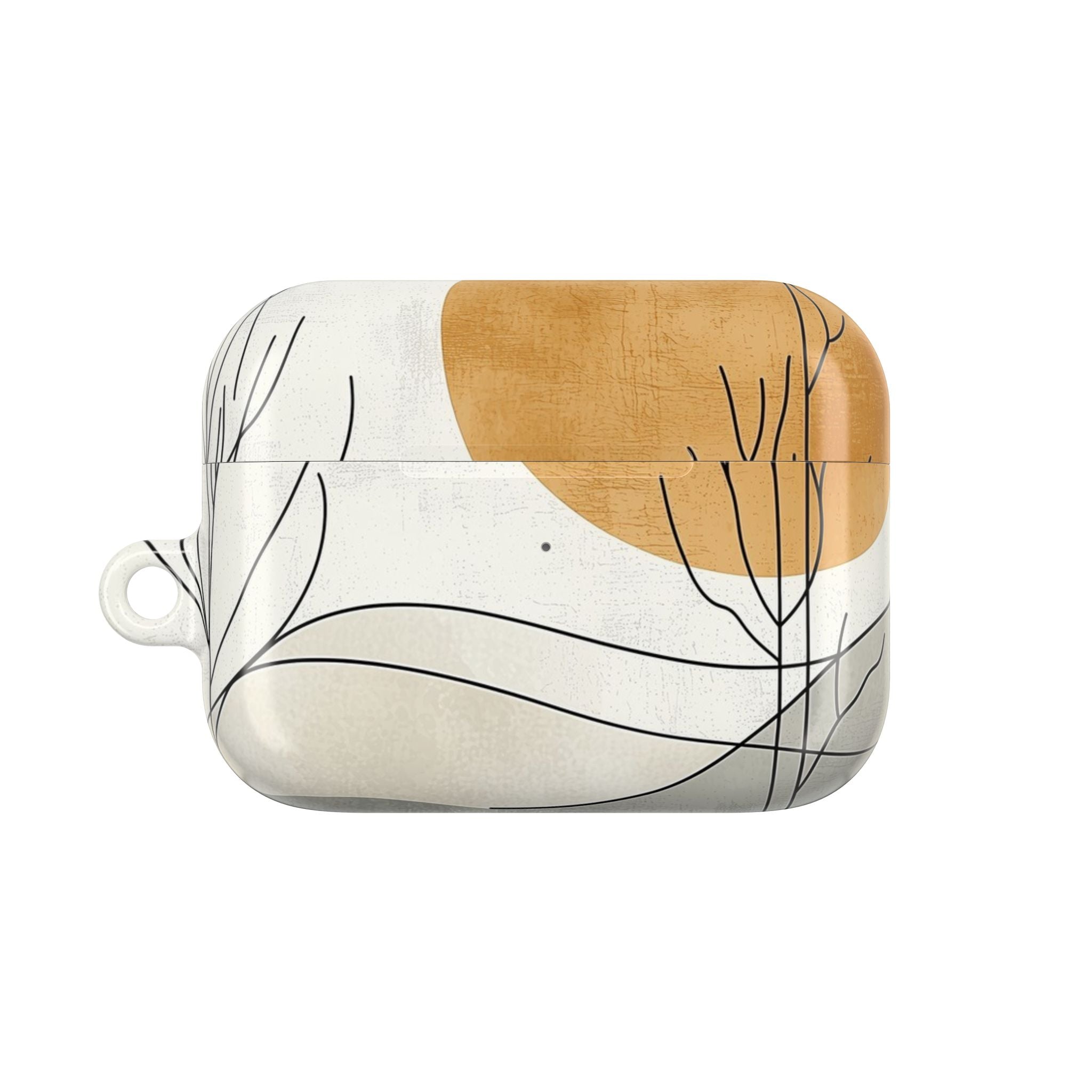 Orange Eclipse Trees - AirPods Case