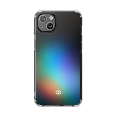Black Impact MagSafe Phone Case for iPhone - Electric Prism Grain
