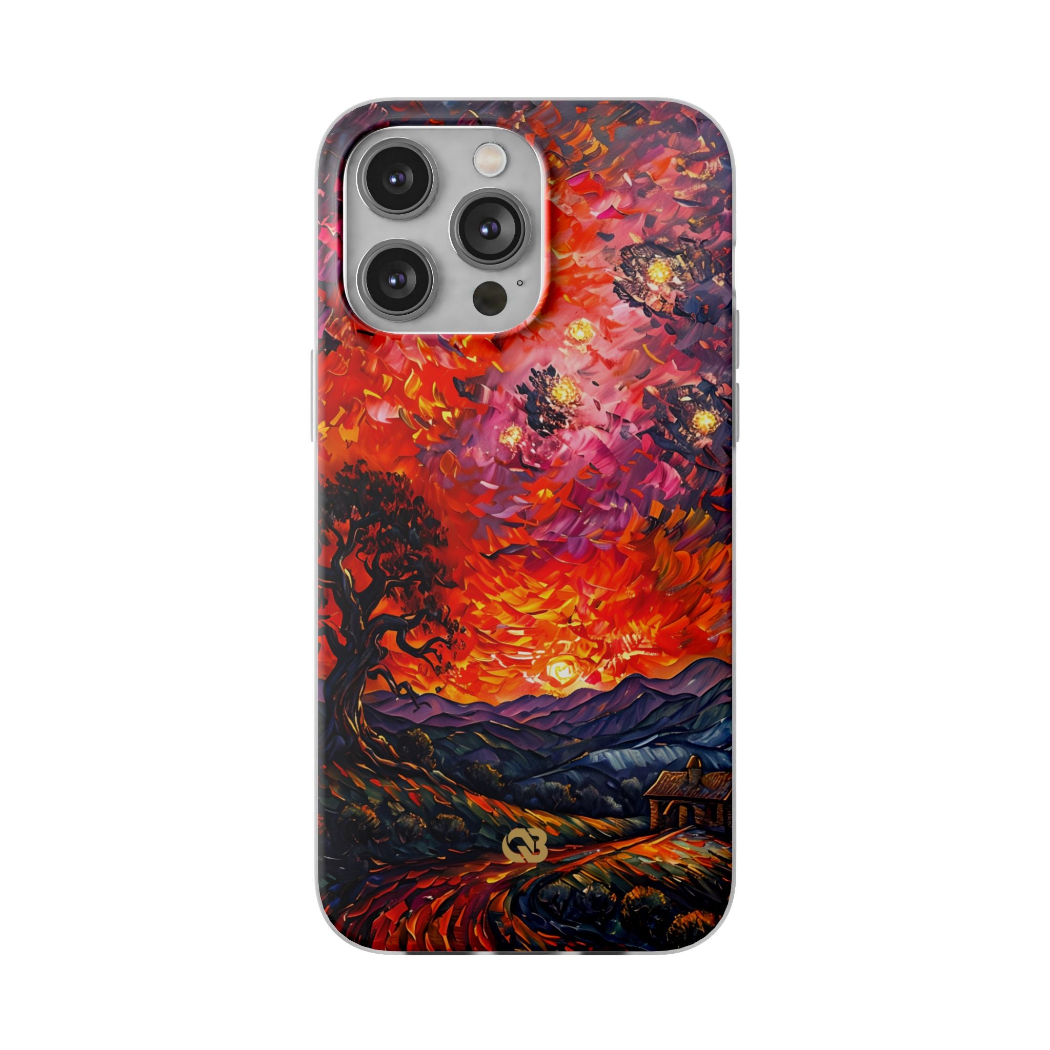 Molten Sky Tree · Soft Handyhülle für iPhone