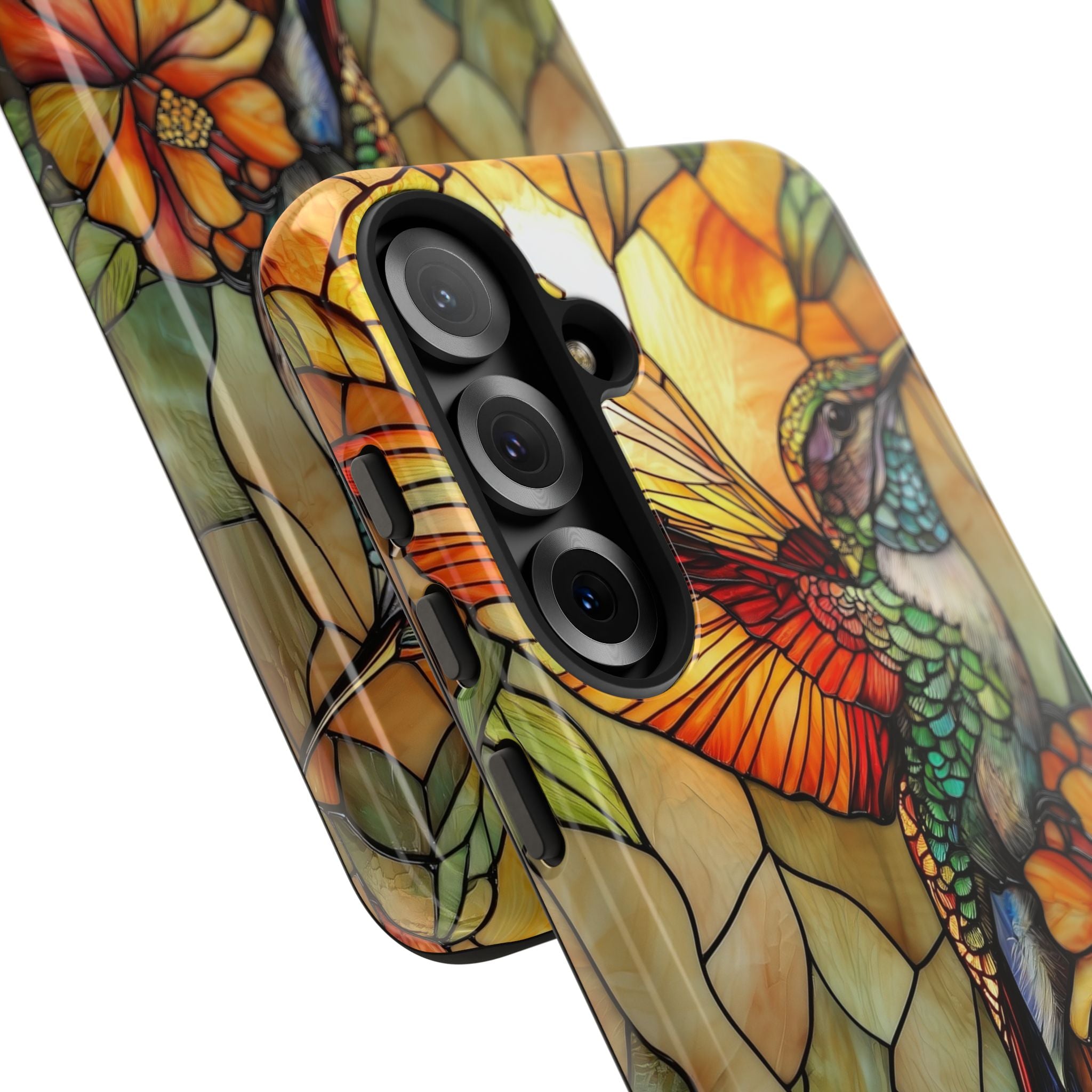 Amber Glass Hummingbird · Tough Handyhülle für Samsung
