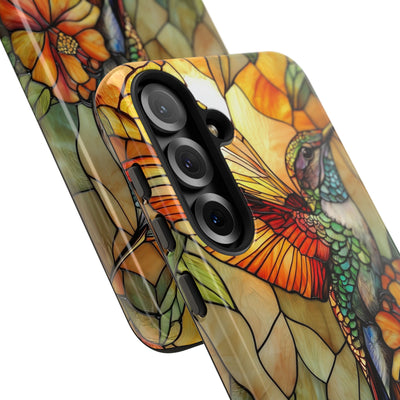 Amber Glass Hummingbird · Tough Handyhülle für Samsung