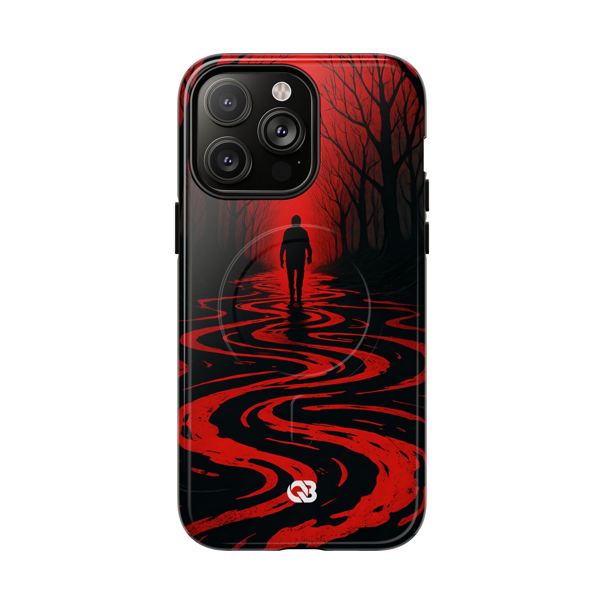 Crimson Shadow Path · Tough+ Phone Case for iPhone · Magsafe