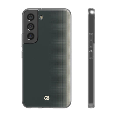 Grey Lite Phone Case for Samsung - Charcoal Tech Grid