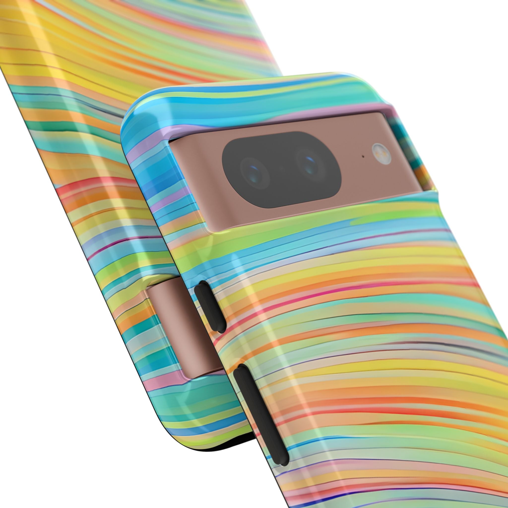 Prism Ribbon Flux · Tough Phone Case for Google Pixel