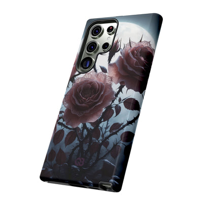 Lunar Lace Petals · Tough Coque de téléphone pour Samsung